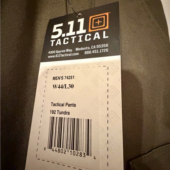 5.11 Tactical Green Cargo Pants - Picture 3 of 3